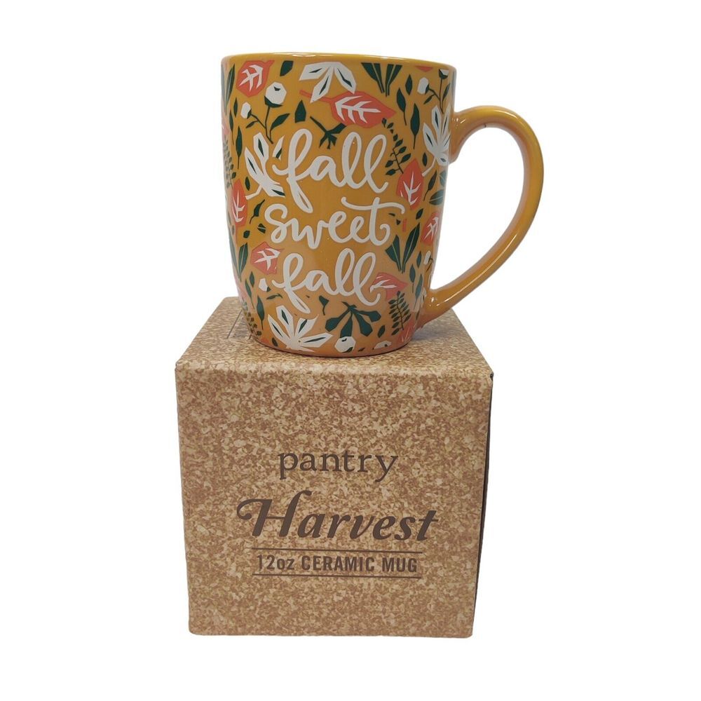 Pantry‎ Harvest Ceramic 12oz Fall Sweet Fall Mug AA02B31005